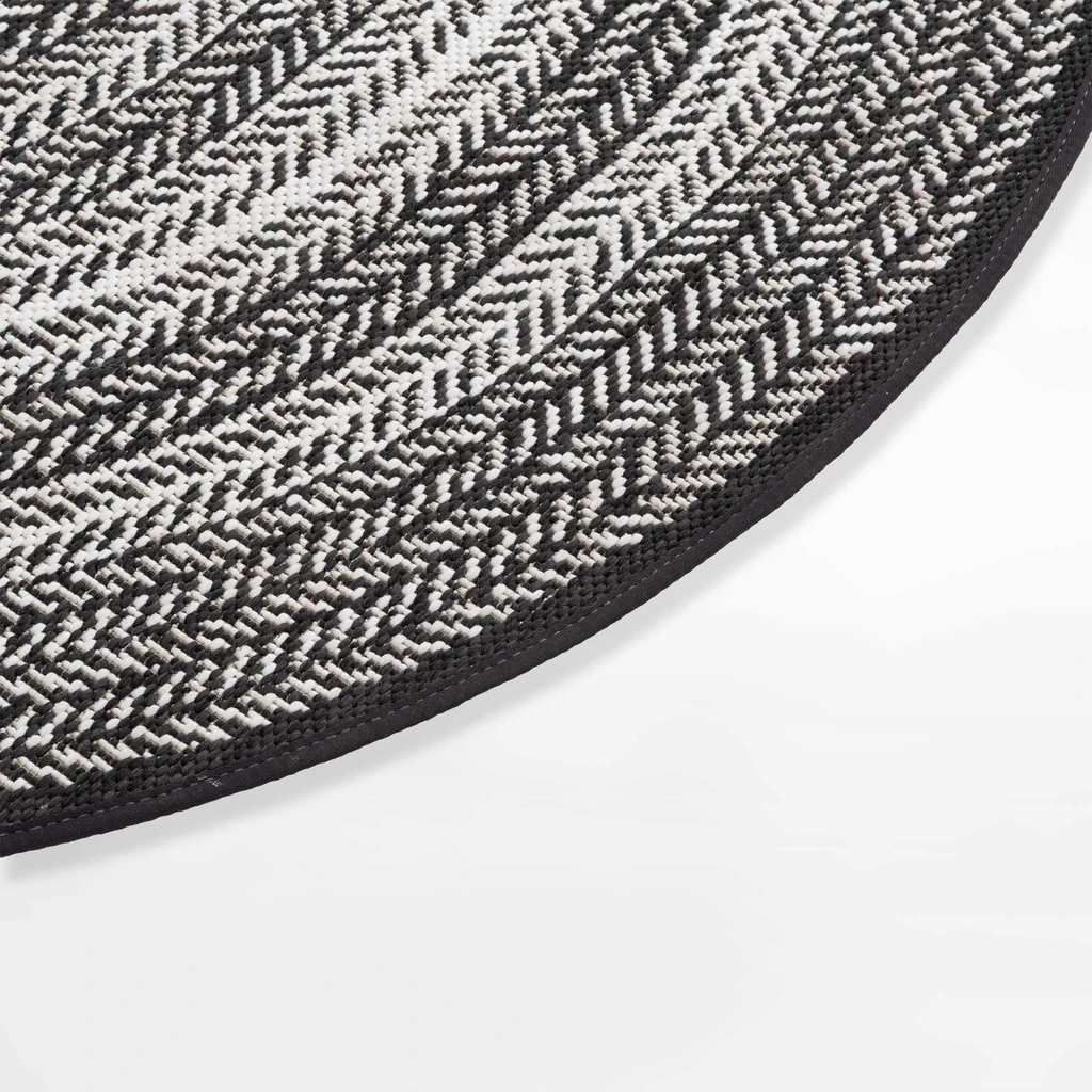 Okrúhly boho koberec GINO 120 cm