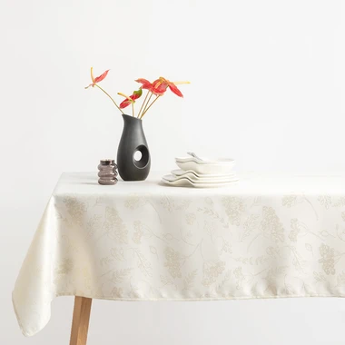 Obrus écru SORBO 140x200 cm