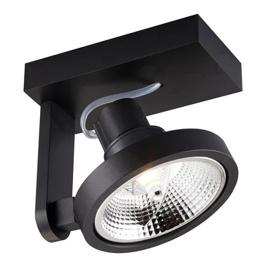 Bodové svietidlo MASTER čierne, 1xGU10-ES12