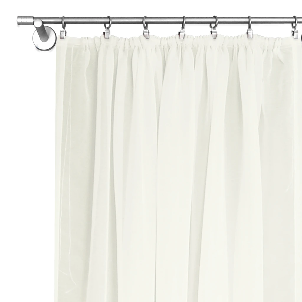 Záclona krepová DIANA s riasiacou páskou 130x160 cm