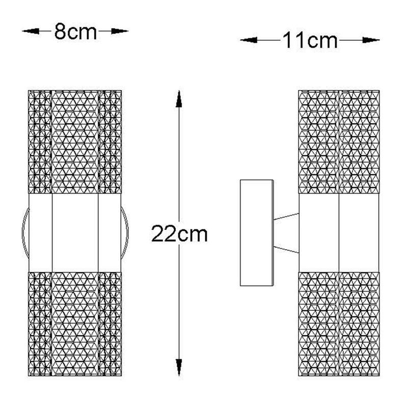 Design oraz wykończenie ICICLE sprawiają, że idealnie nadaje się do salonu lub sypialni utrzymanych w estetyce glamour.