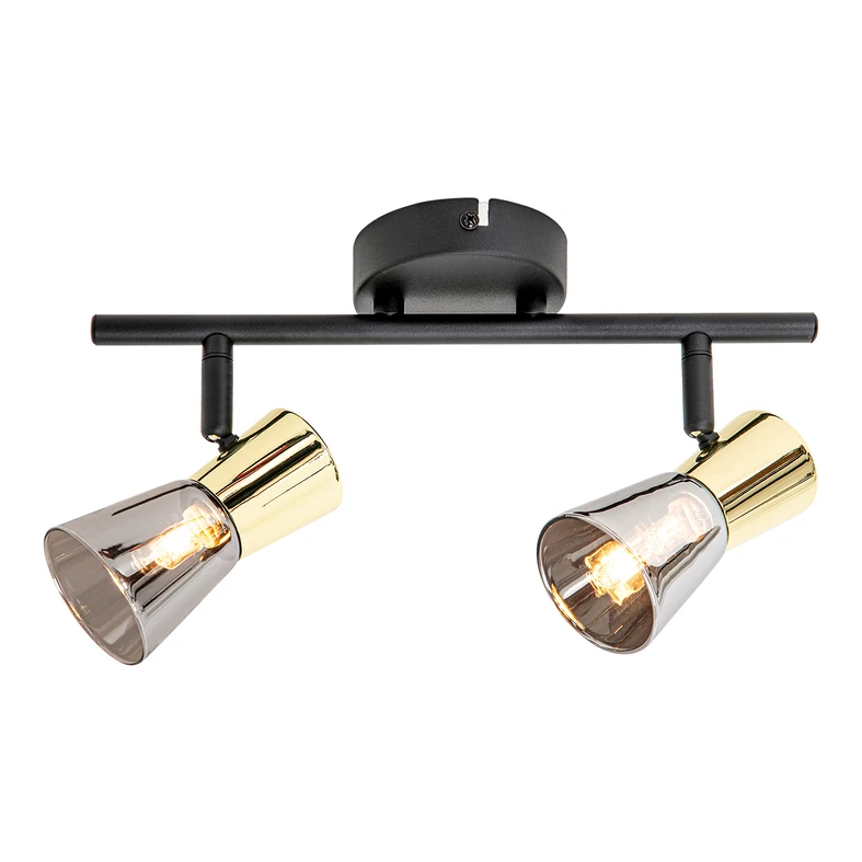 2-bodová čierno-zlatá lišta CENTO