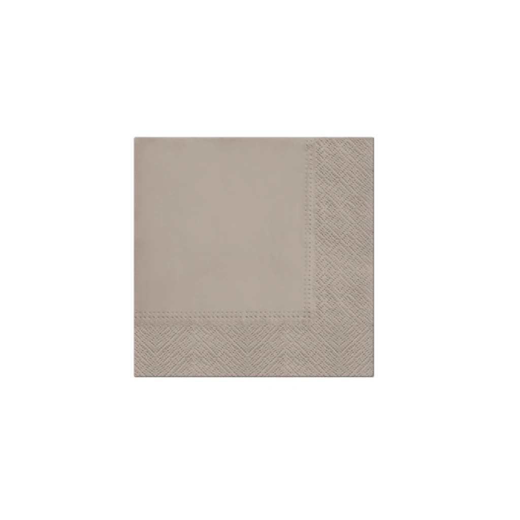 Obrúsky UNICOLOR BEIGE 20 ks