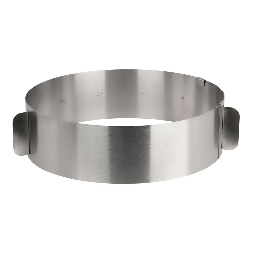 Nastaviteľný okraj na vykrajovanie cesta z nehrdzavejúcej ocele