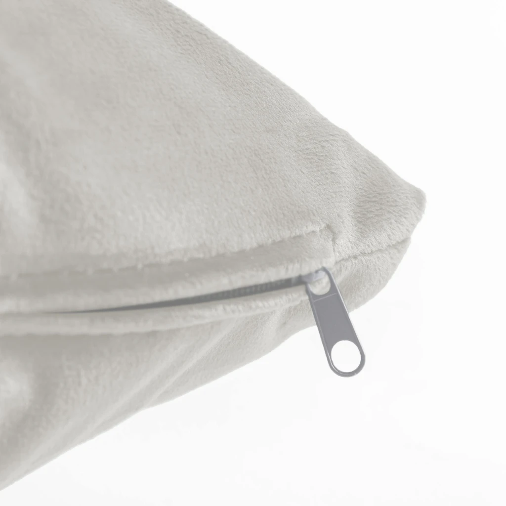 Krémový velúrový vankúš VELVIO 45x45 cm