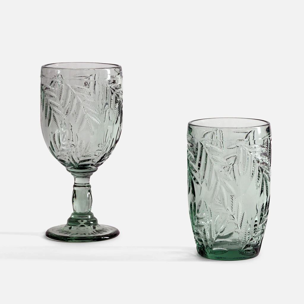 Vysoký zelený pohár 350 ml