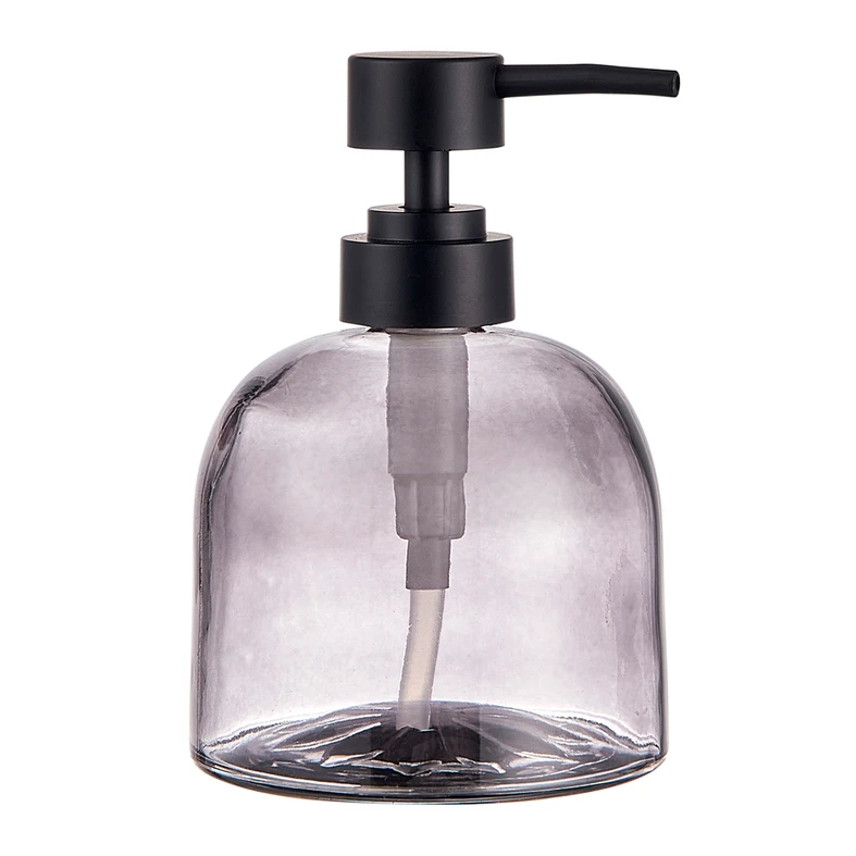 Zásobník na mydlo zo skla smoky 13,7 cm