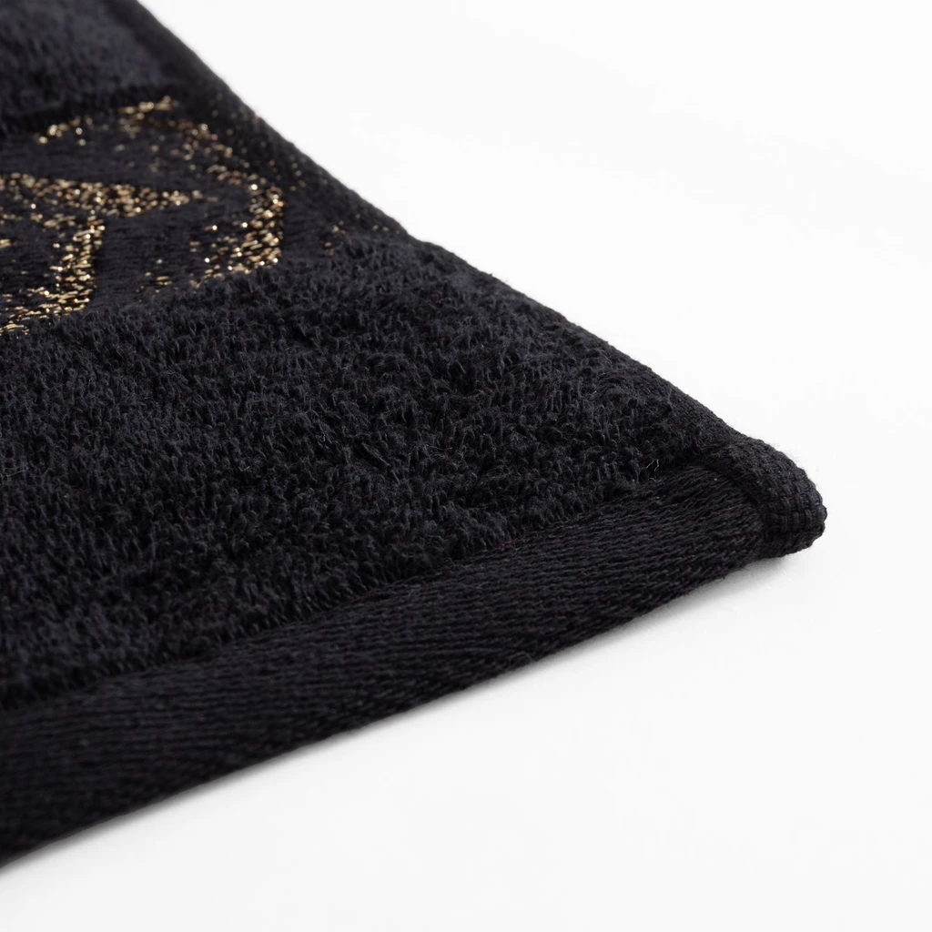 Súprava 2 uterákov biela/čierna GLOW