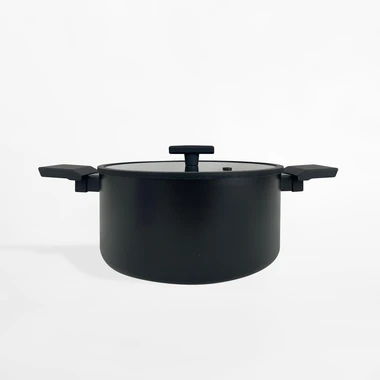 Hrniec hliníkový čierny MODERN 2,6 l