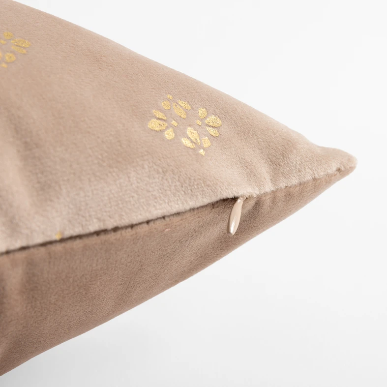 Dekoračná obliečka na vankúš béžová SUSA 45x45 cm