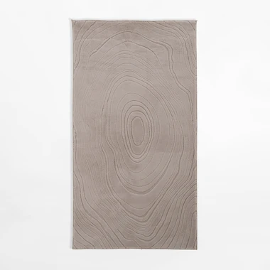 Moderný koberec ACTION, béžový, 80x150 cm