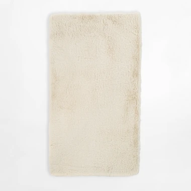 Moderný krémový koberec RABBIT, 80x150 cm