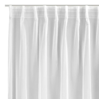 Záclona do obývačky biela SIMONE 300 x 170 cm