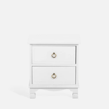 Klasický nočný stolík CLESS biely
