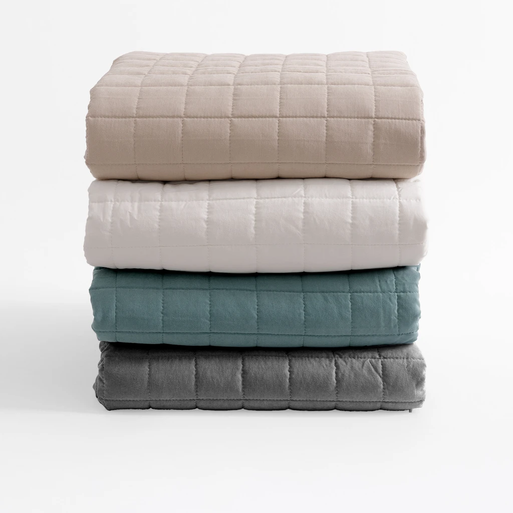 Prehoz na posteľ v tyrkysovej farbe GISELLE 200x220 cm