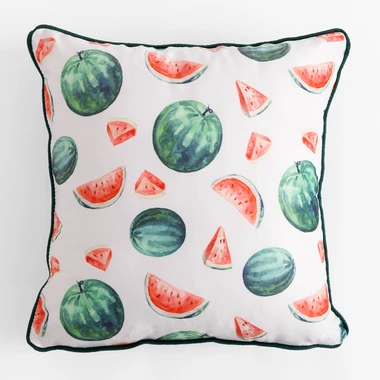 Dekoračná obliečka na vankúš s motívom melónov FRUITS 40x40 cm