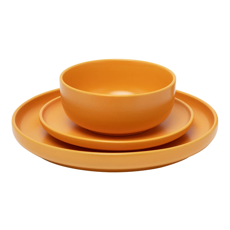 Dezertný tanier horčicový RENE 20 cm