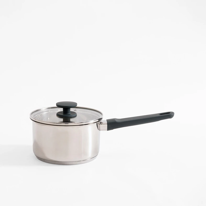 Srebrny garnek na indukcję