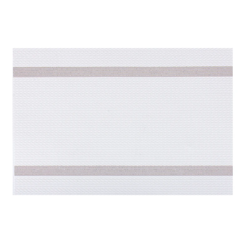 Dekoratívna podložka na stôl biela 30x45 cm