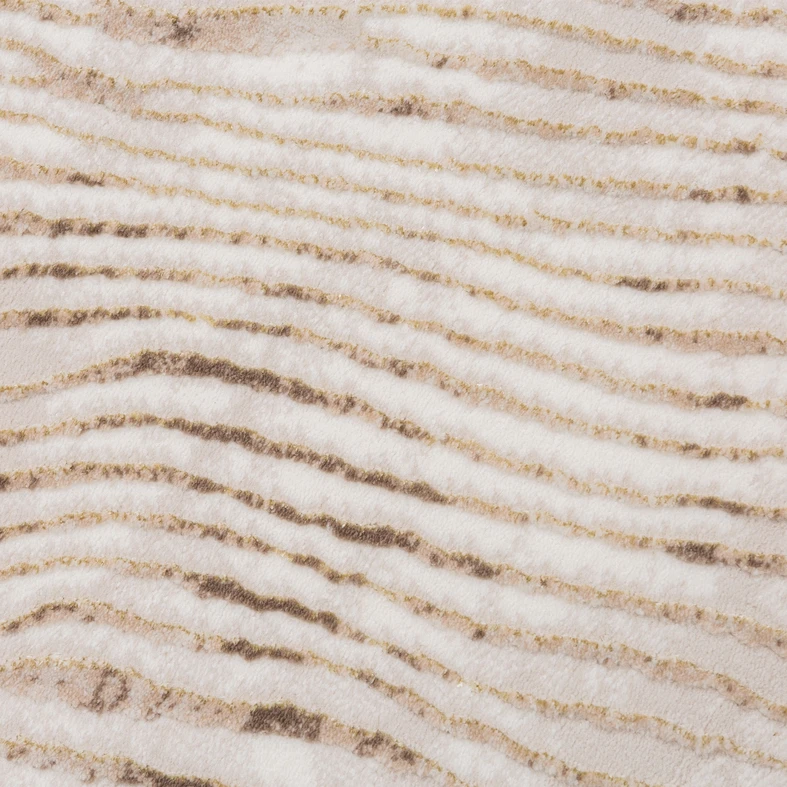 Abstraktný béžovo-zlatý koberec STUDIO 120x170 cm