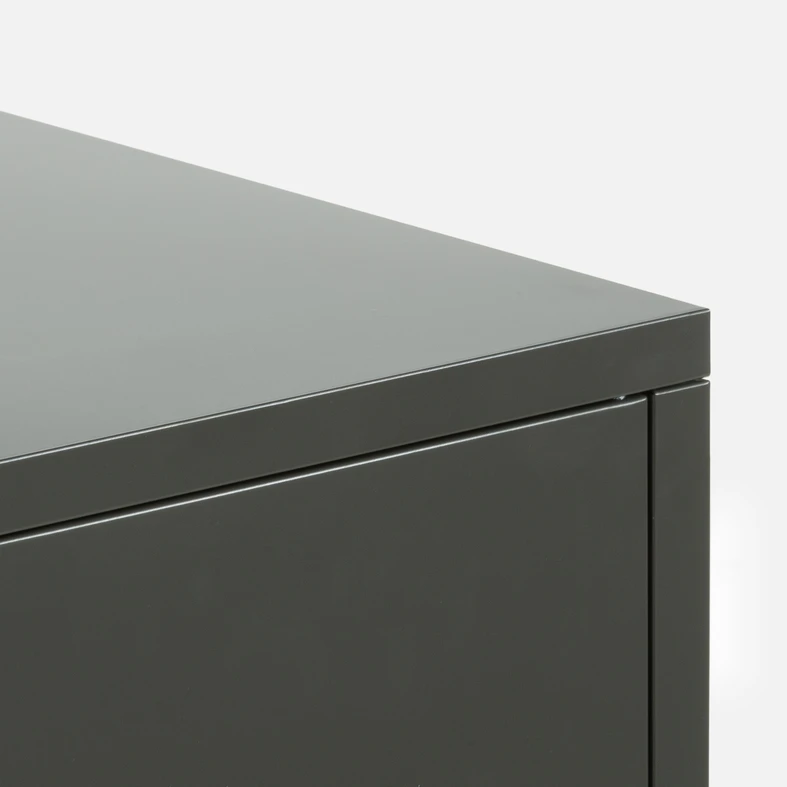 Kovová komoda čierna BLISFUL