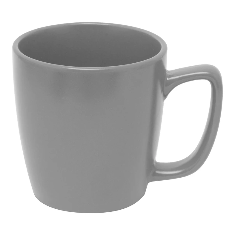 Šedý keramický hrnček RENE 440 ml