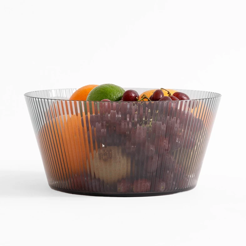 Miska plastikowa szara 4 l