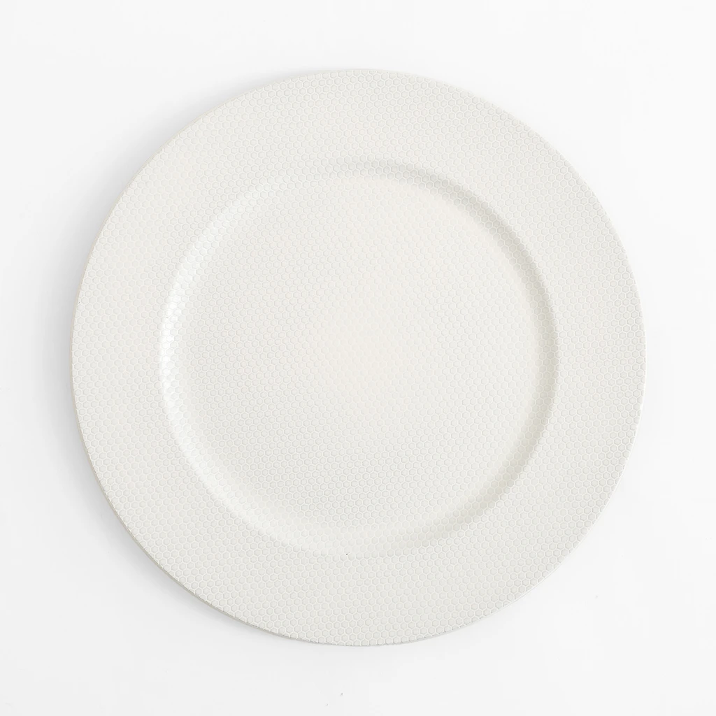 Dekoratívny tanier - podtanier biely 33 cm