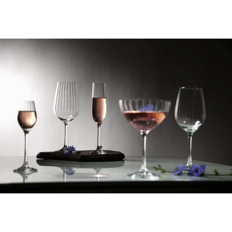 Súprava 6 pohárov goblet WATERFALL 550 ml