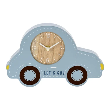 Detské hodiny AUTO modré