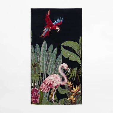 Koberec s plameniakom JUNGLE, 80x160 cm