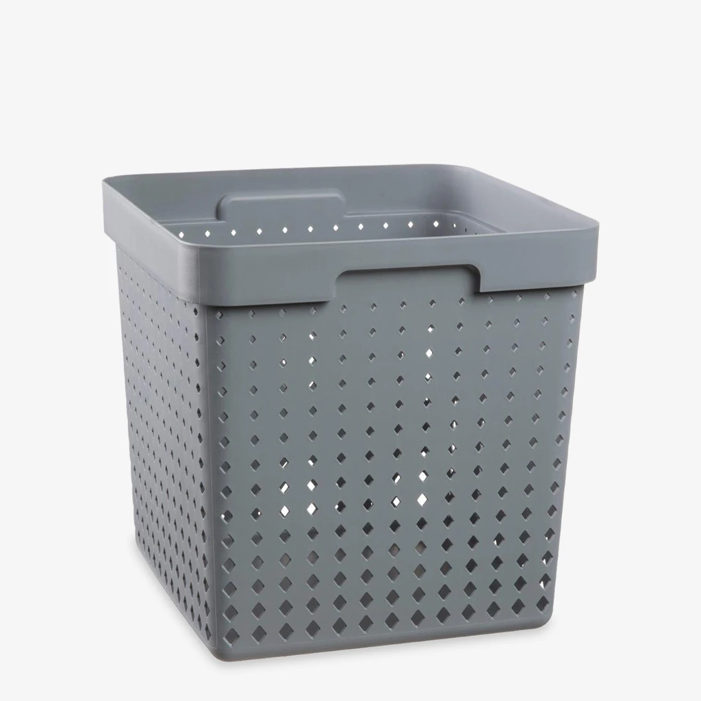 Šedý košík SEOUL XL