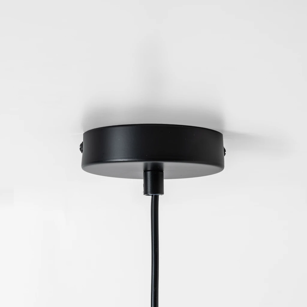 Loftové závesné svietidlo MANDI čierne 51 cm