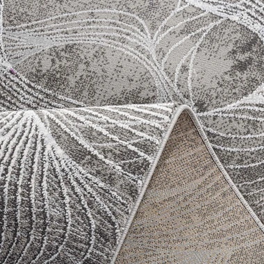 Koberec do obývacej izby SPAZZIO, sivý, 120x170 cm