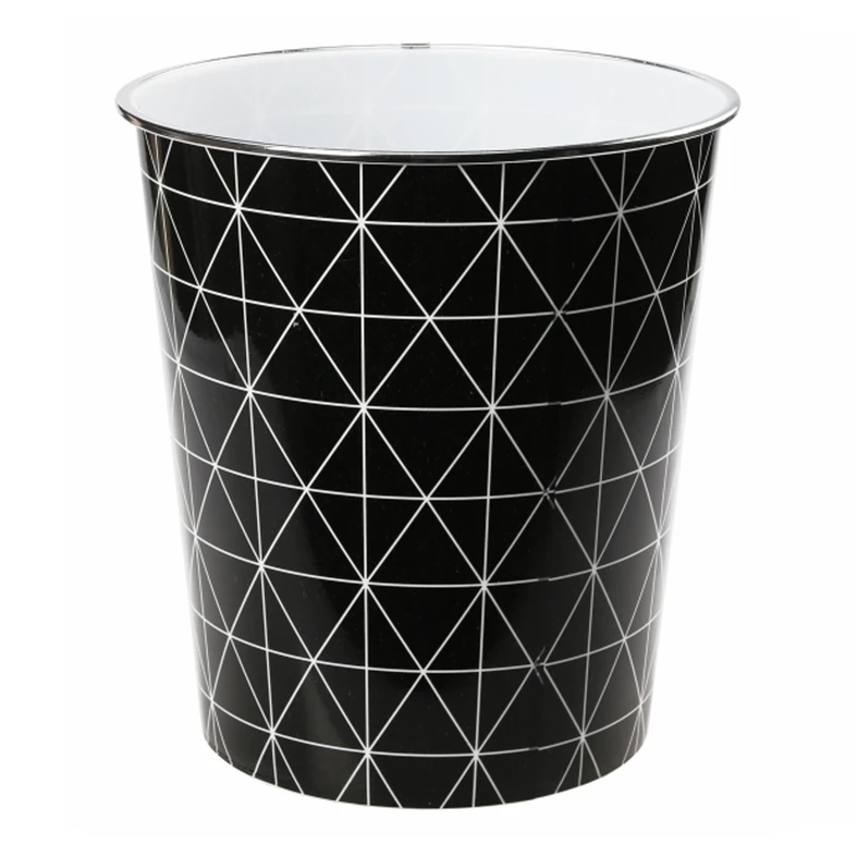 Odpadkový kôš čierny GRAFFITI 7,5 l