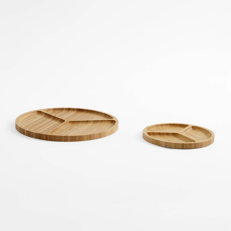 Deski bambusowe okrągłe do serwowania