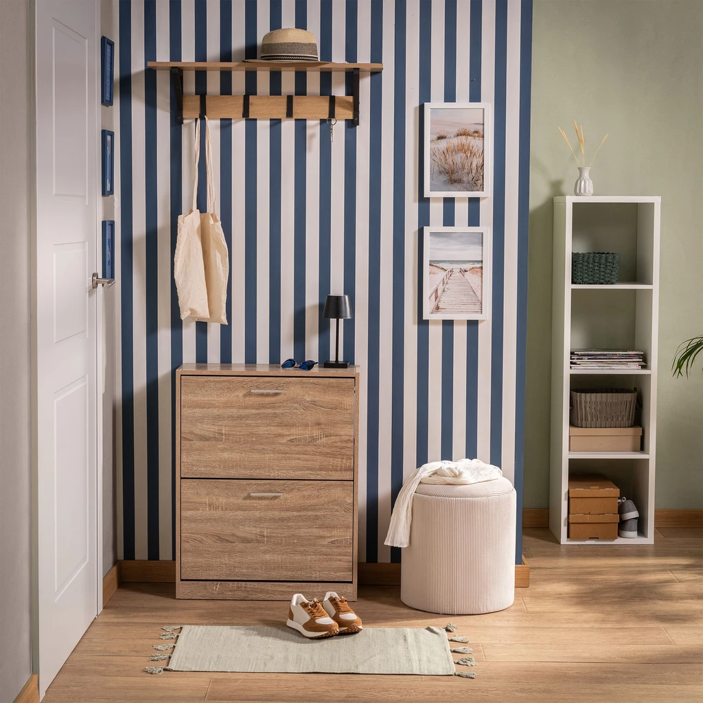 Skrinka na topánky FYRAL 24 cm nízka