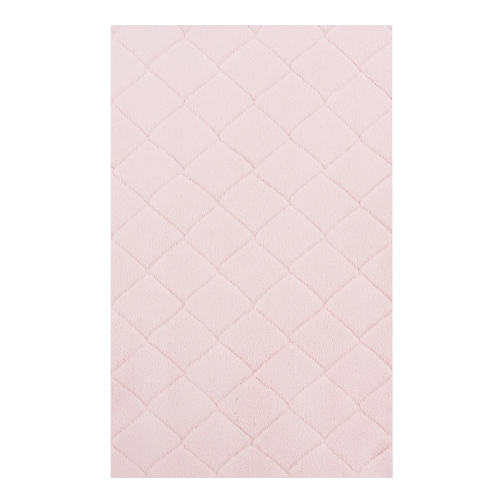 Koberec rabbi s kosoštvorcami ružový VERONA 60 x 100 cm