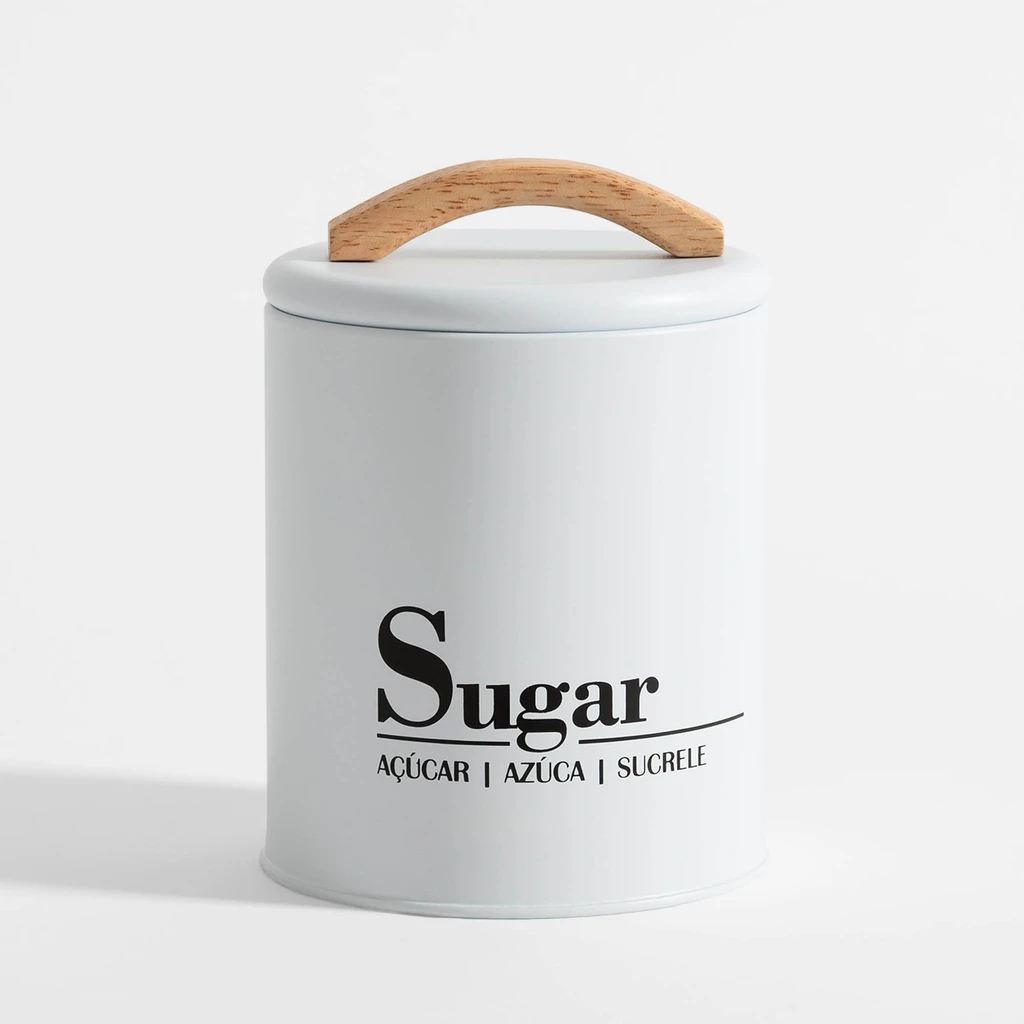 Kuchynská nádoba v bielej farbe SUGAR 16 cm