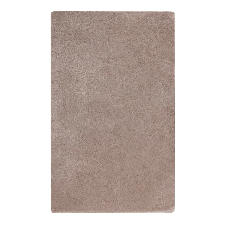 Koberec béžový kožušinka SITE 80 x 150 cm