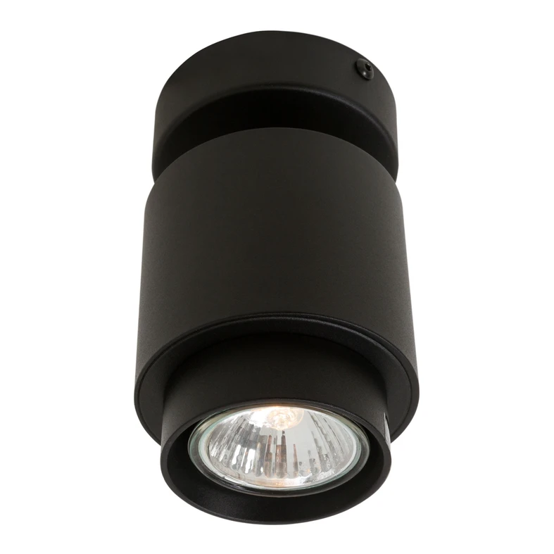 Závesné bodové svietidlo čierne SCOPY1