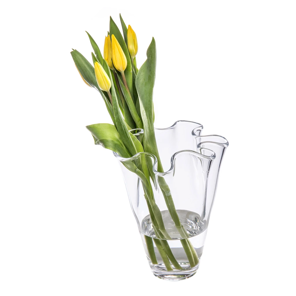 Váza s volánikom 25x18 cm