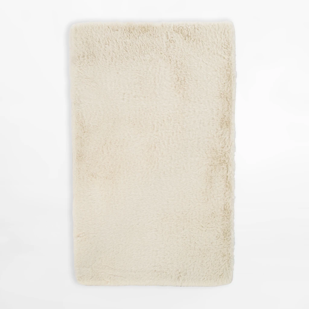 Moderný koberec RABBIT krémový 60x100 cm