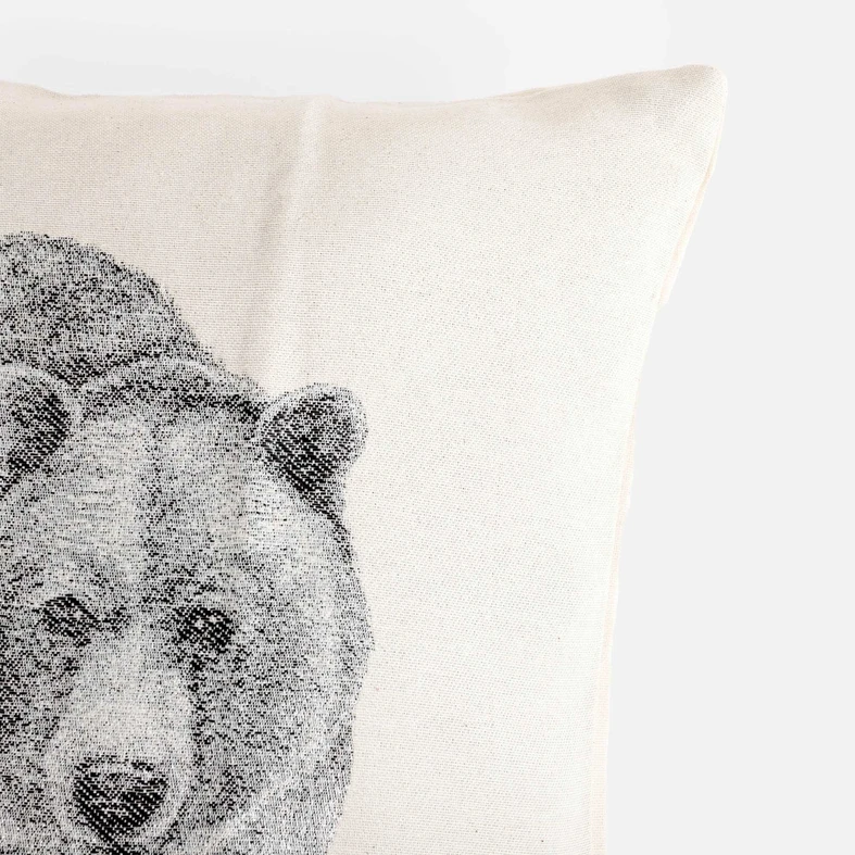 Dekoračná obliečka na vankúš MOLLIE s medveďom 45x45 cm