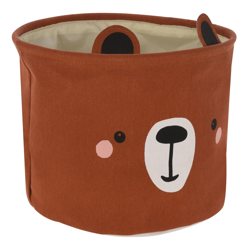 Súprava 2 košov na hračky ZVIERATÁ MEDVEDÍK