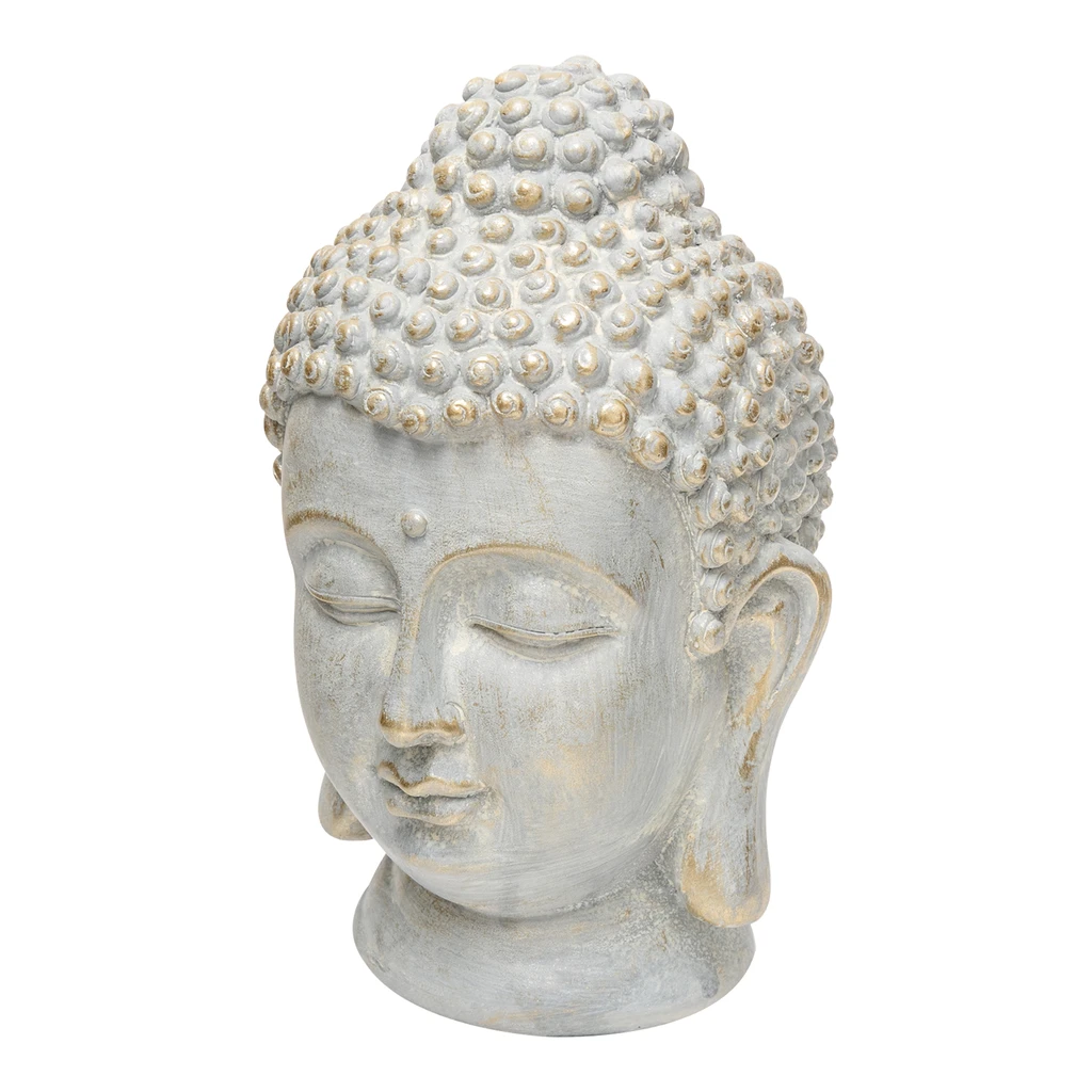 Dekoratívna figúrka HLAVA BUDHU 23 cm