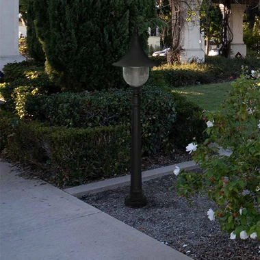 Vonkajšia stojacia lampa BOSTON vysoká čierna