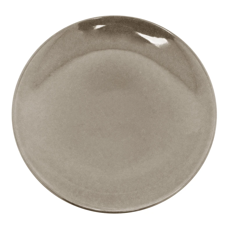 Keramický obedový tanier svetlošedý LUNA 27 cm