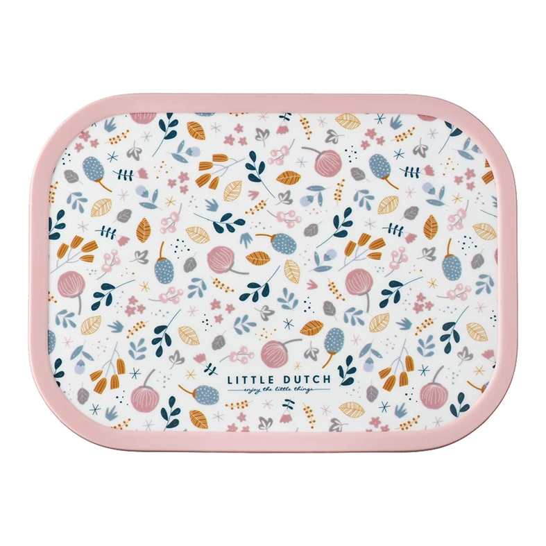 Raňajkový lunchbox s priehradkami CAMPUS SPRING FLOWERS