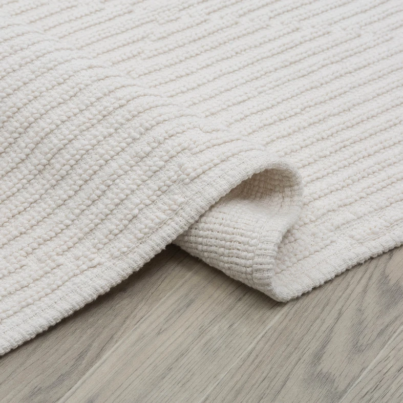 OSLO krémový geometrický koberec 50x80 cm